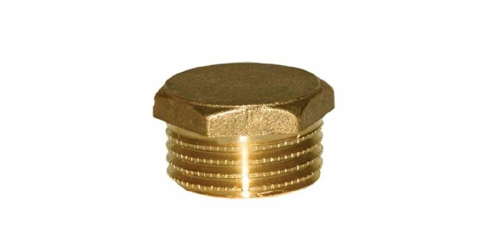 картинка 67-0-255 Заглушка латунная, наружная резьба, 3/4", (шт.)																																						 от базы строительно-отделочных материалов
